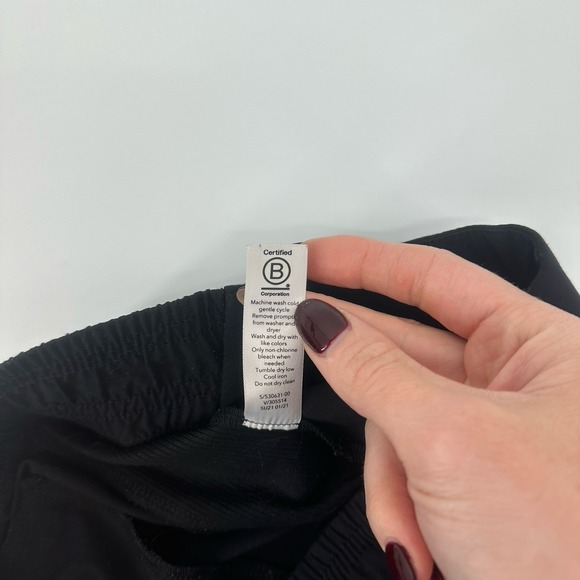 Athleta Womens Brooklyn Jogger Pants Size 4 Black Athletic Gym Running‎ - Picture 9 of 12